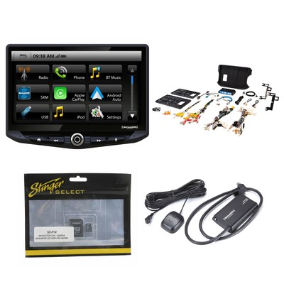 Stinger Heigh10 10'' In-dash Infotainment System compatible with Apple CarPlay...