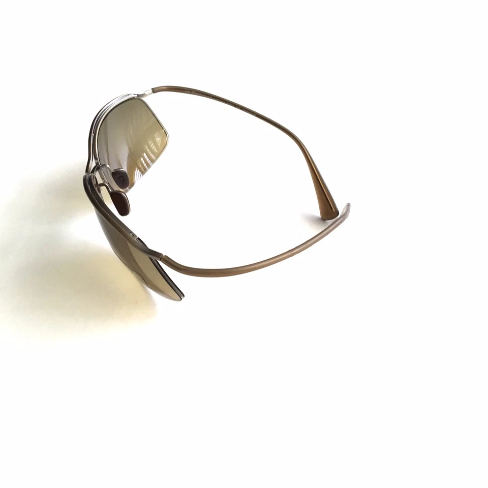 Gafas de sol Donnakaran 9720S doradas 715 marco envolvente de titanio nuevas Foto 3 de 4