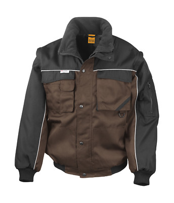 Result WorkGuard Heavy Duty Jacke Arbeitsjacke Winddicht Wasserabweisend 2XL 3XL