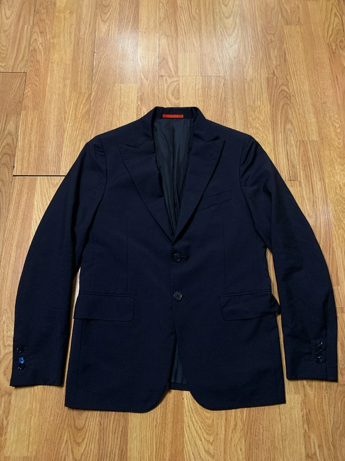 Isaia Napoli Blazer Jacket Men 48 Blue Wool Tela Mohair Luxury Sports Coat Italy
Opens in a new wind