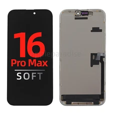 Soft OLED Display LCD Screen | Touch Digitizer Replacement for iPhone 16 Pro Max