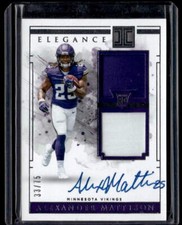 Alexander Mattison Football Panini #132 AUSNMEMRC Minnesota Vikings
