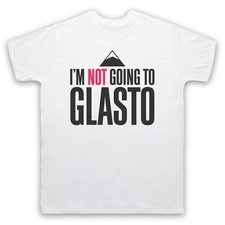 I'M NOT GOING TO GLASTO ANTI GLASTONBURY MUSIC FESTIVAL MENS & WOMENS T-SHIRT