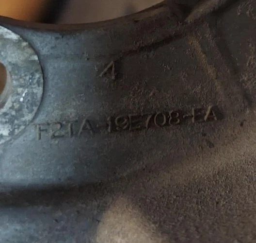 1992 1993 Ford F150 Bronco 4.9L Power Steering Pump Bracket Bolts f2ta-19e708-ea - Image 3 of 3