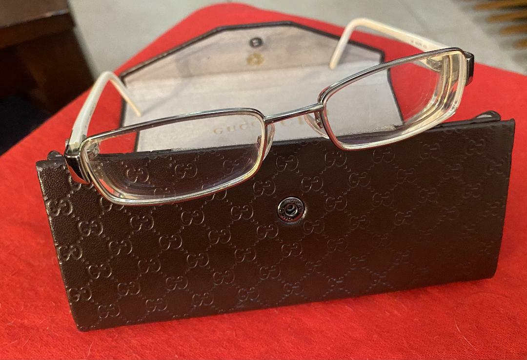 GUCCI SQUARE-FRAME OPTICAL GLASSES 130 GG 2715 PZ3 | eBay display picture 1