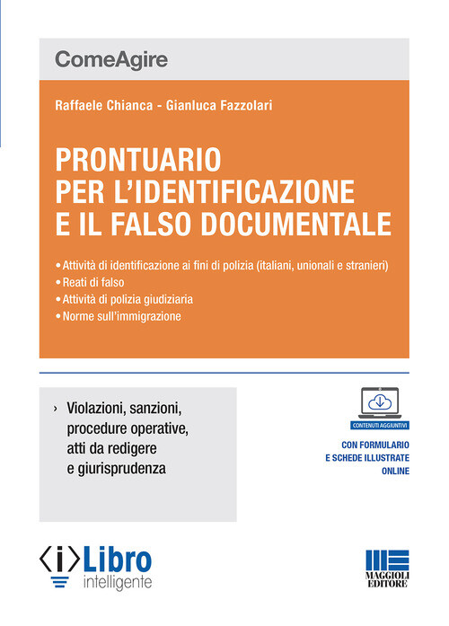 Prontuario Per L'Identificazione E Il Falso Documentale