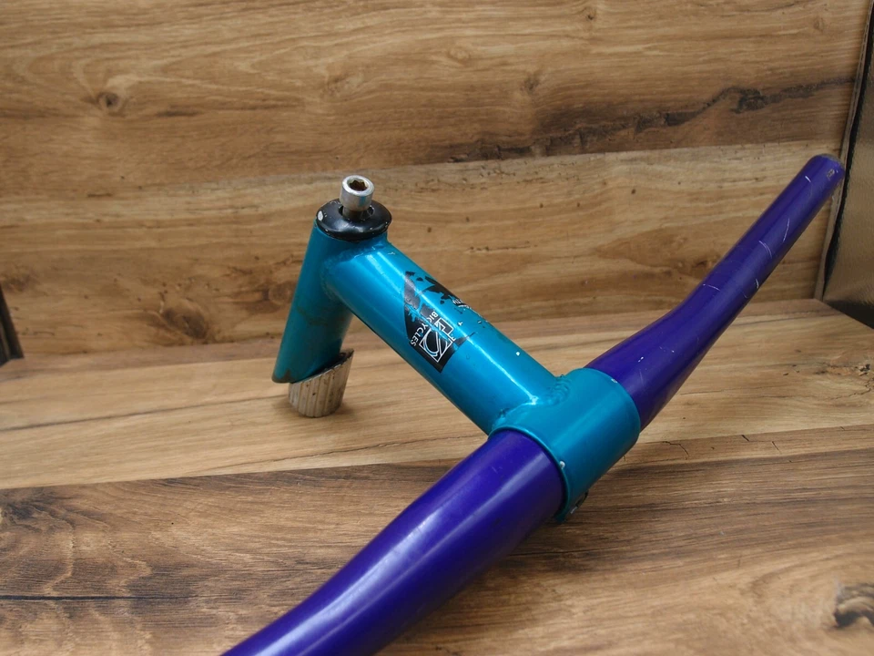 MTB flat handlebar steel+ quill stem CAT by nL CRMO 28.6 mm - Image 3 of 4