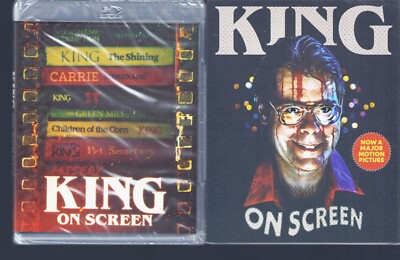 King on Screen (Blu-ray) 2022 - with OOP Vinegar Syndrome Slipcover - New