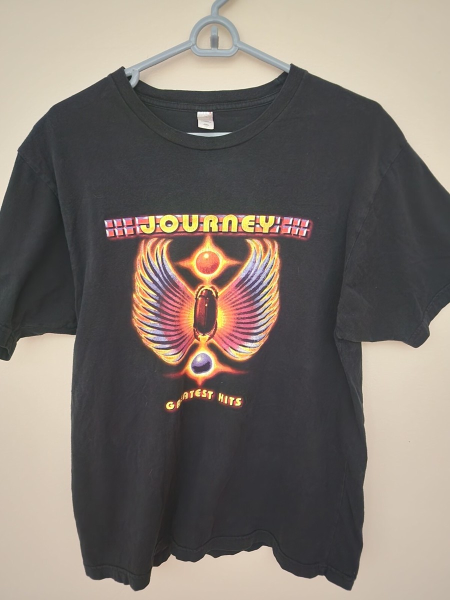 Mens 2012 Journey Greatest Hits band concert tour shirt size Large
