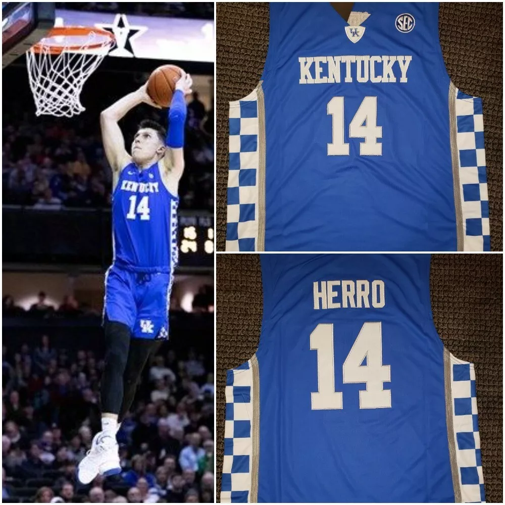 Cats, Kentucky Nike Replica Basketball Jersey