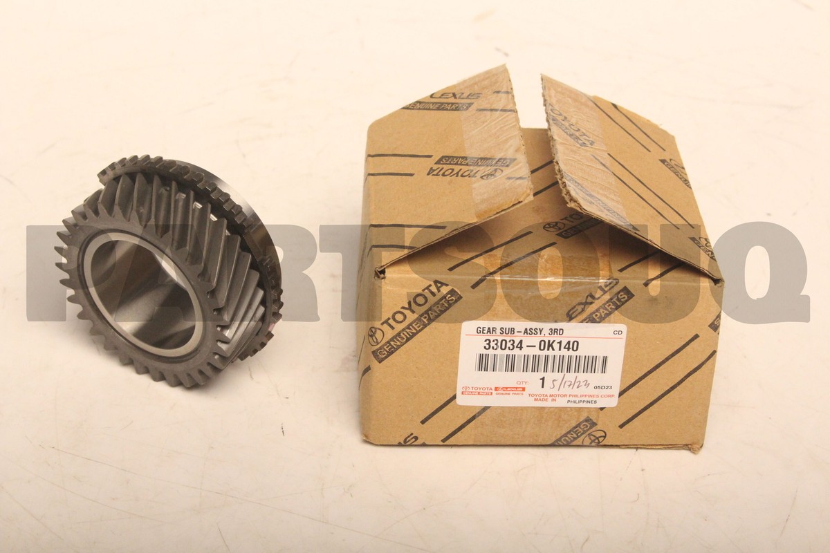 330340K140 Genuine Toyota GEAR SUB-ASSY 3RD 33034-0K140 | eBay