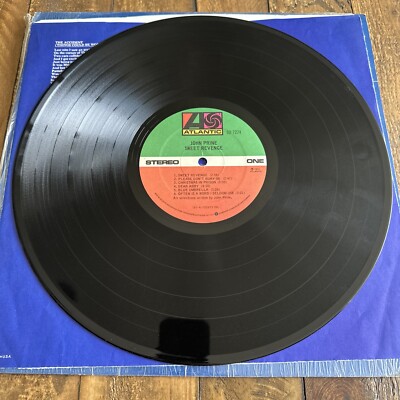 JOHN PRINE Sweet Revenge LP (Atlantic SD 7274) with Lyric Insert