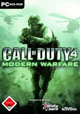 PC Computer Spiel Call of Duty 4 Modern Warfare * COD 4 NEU*NEW
