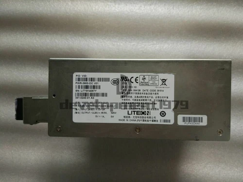 1PC Used Cisco PWR-3900-DC DC Power Supply for CISCO 3945 3925 Router