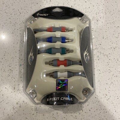 React Component Video Cable 8FT 2.4M for Nintendo Wii New Sealed