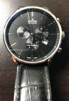 パティシエ　トラディシオン　エ　イノヴァシオン Edox Les Vauberts Day Date Automatic 83010 3N NIN - SeriousWatches.com