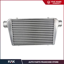 25"x12"x3" 3“ Inlet/Outlet Universal Turbo Intercooler For Toyota Acura Aluminum