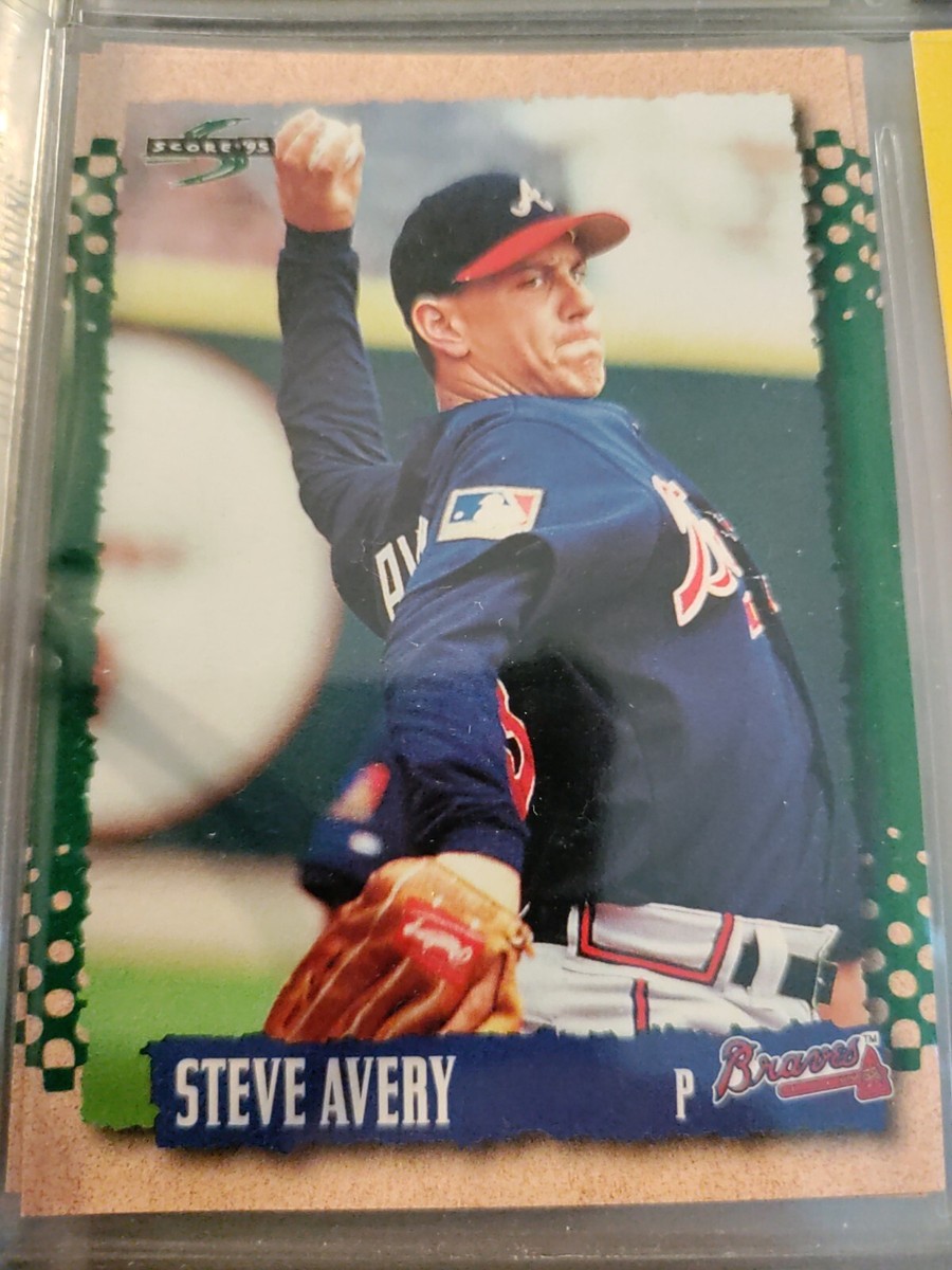 1995 Score Steve Avery #185 Atlanta Braves Baseball Pitcher | eBay