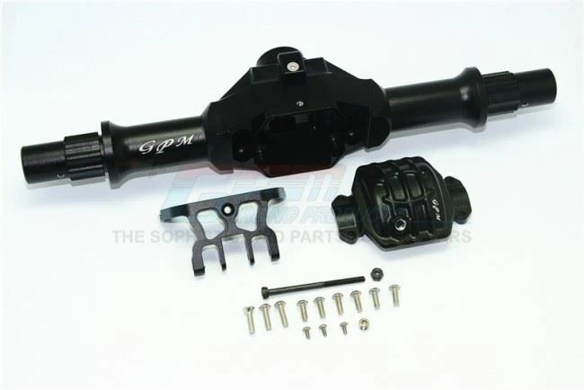 GPM YTL013LA ALUM REAR GEAR BOX W/ COVER FOR 1/8 RC AXIAL YETI XL MONSTER BUGGY - Image 2 of 4