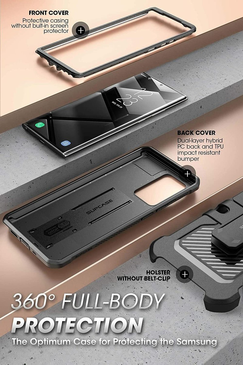 Case for Galaxy Note 20, Heavy-Duty Tough Rugged Shockproof