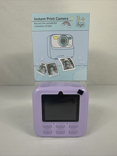 Kid Camera Instant Print Photo, Birthday Gifts for Girls and Boys, Kids Purple - Picture 3 of 11