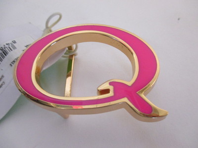 NWT C. Wonder Belt Buckle Silvertone Initial R Initial “R” Buckle - AndWest main image 2