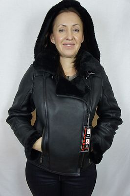 lambskin aviator jacket