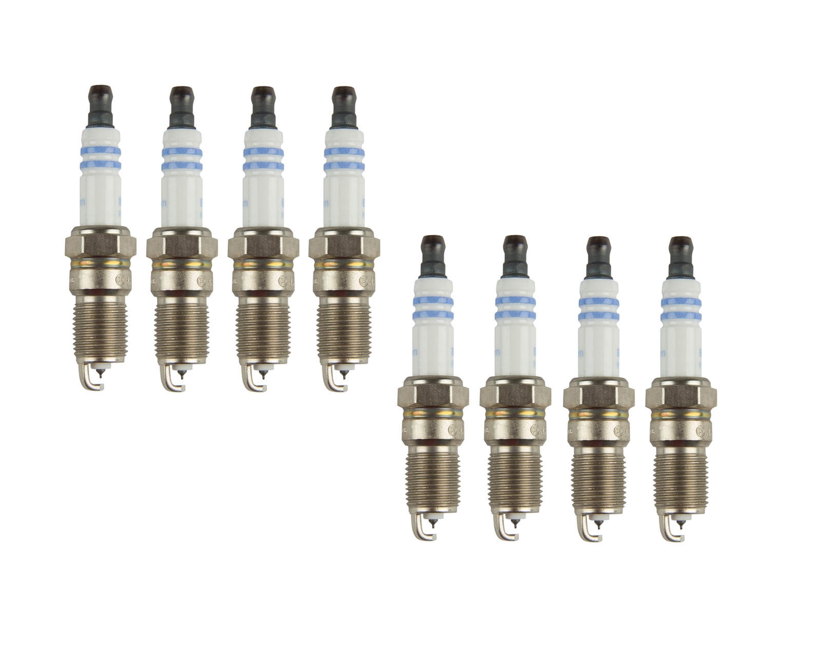 Bosch OE Fine Wire Set 8 Double Iridium Spark Plugs For E-150 E-250 Ranger L4 V8