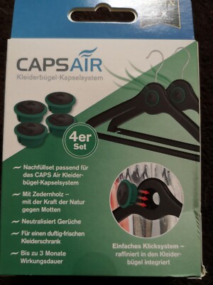 Capsair Kapsel 4er Nachfüllset Duft Zedernholz