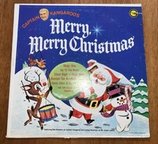 A74 Captain Kangaroo's Merry Merry Christmas, 1961 Golden Record LP-126 Children