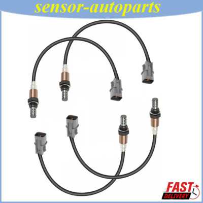 Set of 4 Oxygen Sensor For Hyundai Santa Fe 2003-2007 Kia Magentis 2002-06 2.7L