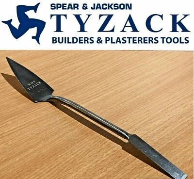 SPEAR AND JACKSON TYZACK WHS WHS Tyzack SMALL TOOL 12mm 1/2" Forged Brickwork Plasterers Mini Trowel Square