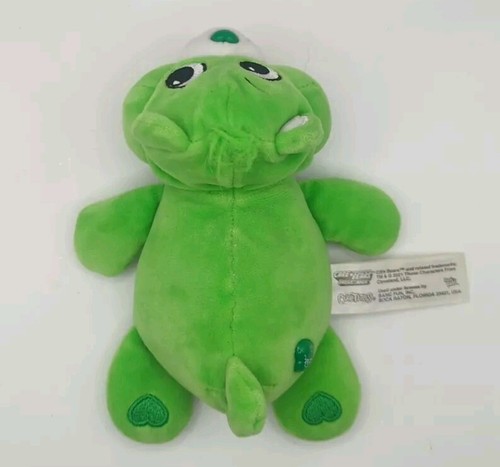 Cutetitos Care Bears Good Luck Bear Green Plush Beanie Four Leaf Clover Hearts - Picture 9 of 13