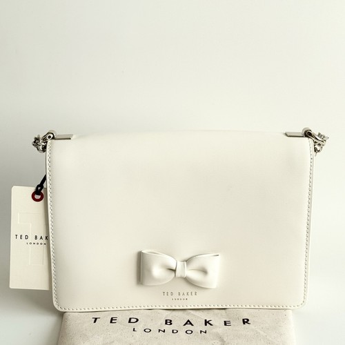 Ted Baker Baeleen Cream Leather Medium Crossbody Bag With Dust Bag -New RRP £130 - Picture 8 of 8