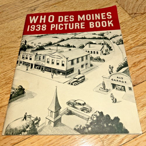 Radiosender WHO DES MOINES 1938 Bilderbuch - Don Ameche / Dorothy Lamour