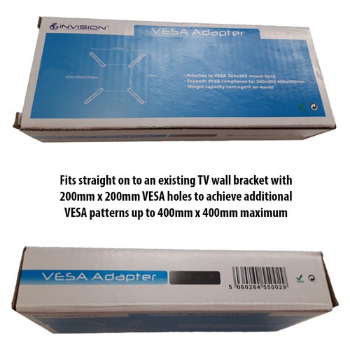 VESA Adapter Kit Verlängerungsarme passt auf VESA 200 TV Halterungen passt VESA 300 400 - Bild 5 von 9