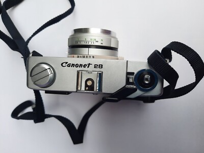 Canonet 28 シルバー 35mmフィルムカメラ Good condition Canon Canonet 28 Rangefinder 35mm Film Camera