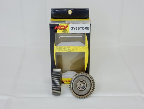 NCY GEAR SET (16*37) DROP IN PRE PRESSED GEAR SET FOR 150cc - 232cc GY6 MOTORS - Picture 2 of 2
