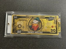✅ GADGET VARIANT Special GOLD BANKNOTES PK Panini Disney *Edizione Limitata*