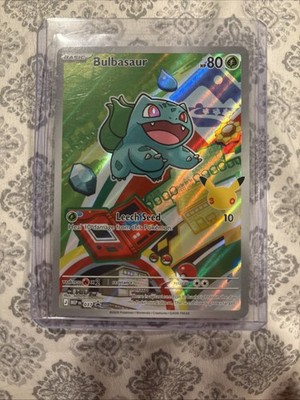 Bulbasaur - 037 - Mega Evolution Promo - First Partner Illustration Collection