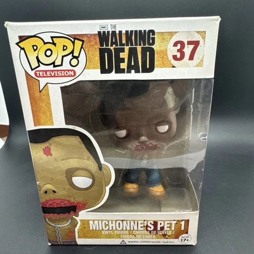 MICHONNES PET 1 #37 FUNKO POP The Walking Dead VAULTED NIB See Pics