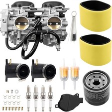 Carburetor Replacement Kit Fit for Kawasaki Prairie 650 KVF650 2002-2003  