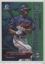 2018 Bowman #Bowman Trending Mega Box Green Mojo Refractor 14/99 Nick Gordon 2sc