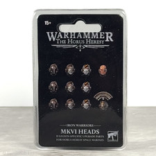 Forge World Iron Warriors Mkvi Heads Upgrade Set