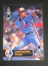 1992 U.S. Playing Card Baseball Aces - Dennis Martinez #AS