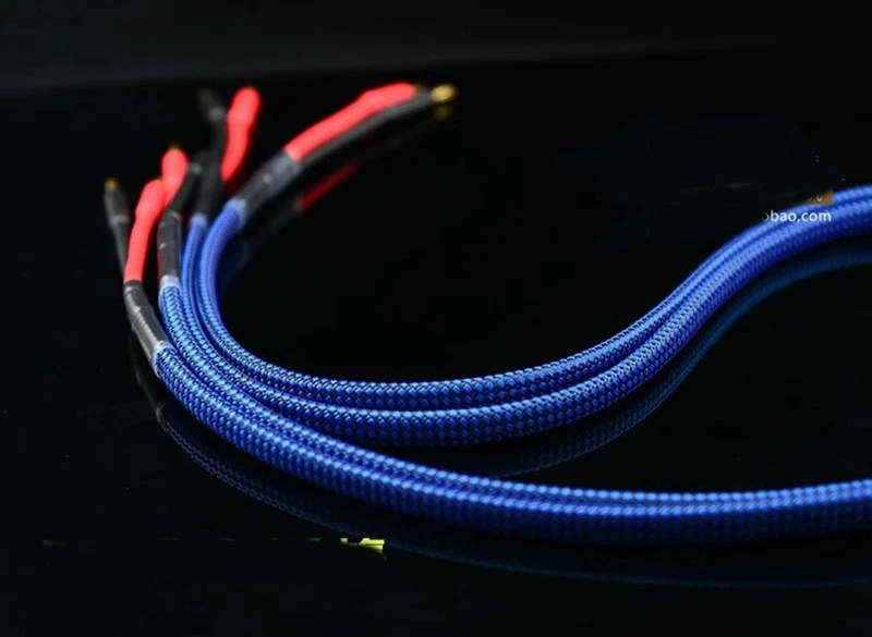 MPS Speaker Cable HIFI OFC Speaker Wire for Amplifier Banana plug Speaker Cable - Image 4 of 4