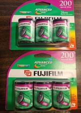 Fujifilm Nexia A200 APS Film 3-Pack 75 Exp 24mm Color Print Expired 11/2005 New