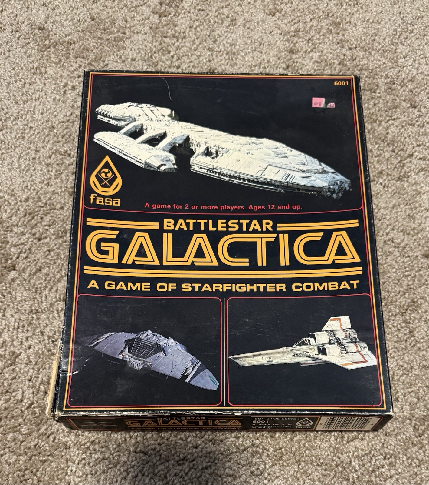 Battlestar Galactica A Game Of Starfighter Combat-Fasa Board Game 1979