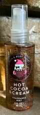 Bath  Body Works Hot Cocoa  Cream Travel Fragrance Mist - 3 fl oz - NEW  
