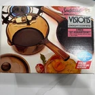 Vintage Pyrex Visions Corning Ware New Old Stock 1-qt Sauce Pan & 7” Skillet